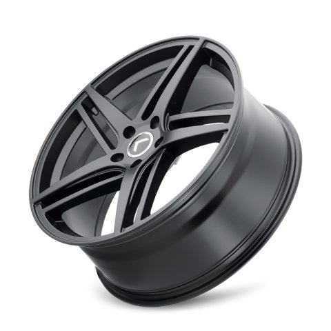 Kraze KR195 Milano 20x8.5 / 5x120 BP / 38mm Offset / 74.1mm Hub Satin Black Wheel