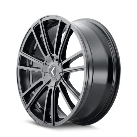 Kraze KR183 Spectra 18x8 / 5x110/127 BP / 40mm Offset / 72.62mm Hub Gloss Black Wheel
