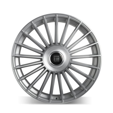 Touren 3610 TR10 22x9 / 5x114.3/127 BP / 35mm Offset / 78.3mm Hub Satin Silver Machined Wheel