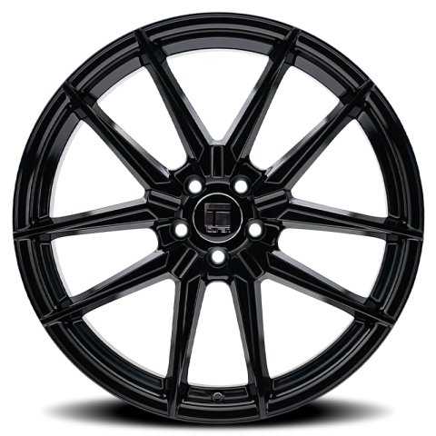 Touren 3294 TR94 18x8 / 5x112 BP / 35mm Offset / 66.6mm Hub Gloss Black Wheel