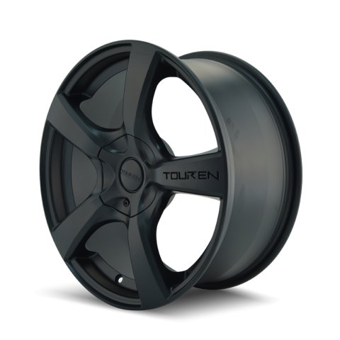 Touren 3190 TR9 16x7 / 5x112/120 BP / 42mm Offset / 72.62mm Hub Matte Black Wheel