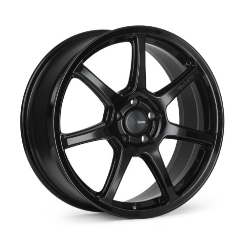Enkei Imola2 16x7.5 / 5x114.3 BP / ET38 / 72.6mm Bore - Gloss Black Wheel
