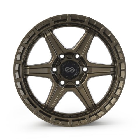 Enkei Trail-Finder OVL 17x7.5 / 5x114.3 BP / ET45 / 72.6mm Bore - Matte Bronze Wheel
