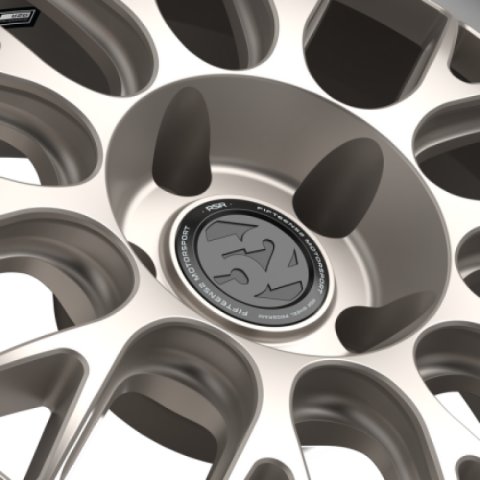 fifteen52 Holeshot RSR 19x8.5 5x112 42mm ET 57.1mm Center Bore White Gold Wheel