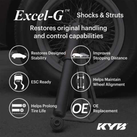KYB 20-22 Hyundai Palisade / 23-25 Palisade w/o Auto Leveling Excel-G Strut - Front Left
