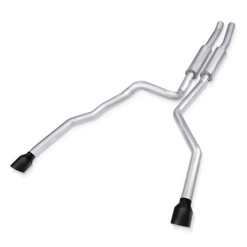 Stainless Works 21-24 Ram TRX 6.2L Legend Catback w/ Matte Black Tips
