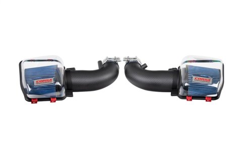 Corsa 2024+ Ford Mustang GT 5.0L Carbon Fiber Cold Air Intake w/ MaxFlow Oiled Air Filters - Matte