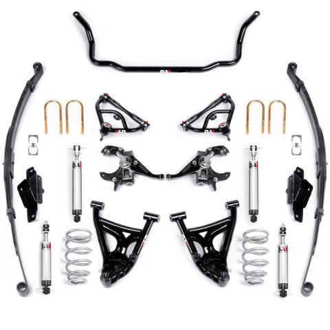 QA1 82-03 Chevy S10 2WD Handling Kit (2-4in/5in Drop) - Level 2