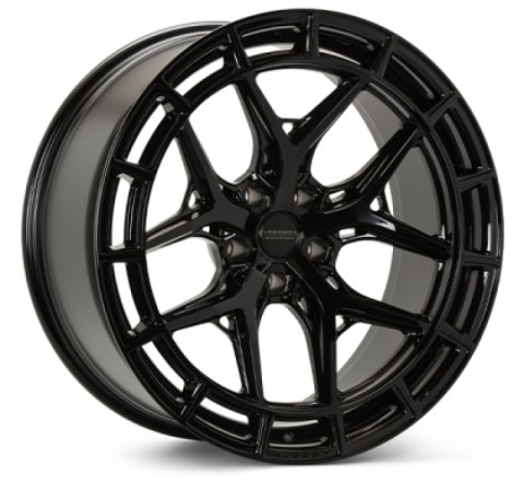 Vossen HFX-1 24x10 - 6x135 - ET25 - Deep Face - 87.1 - Tinted Gloss Black Wheel