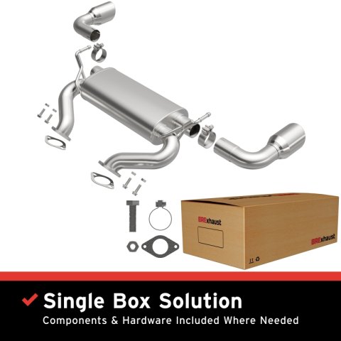 BRExhaust Rear Muffler Kit Replacement Nissan