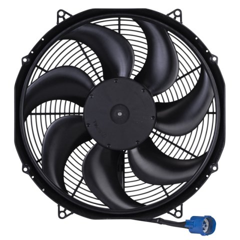 SPAL 500W 15.2in Flush Mount Brushless Fan w/Jumper Harness