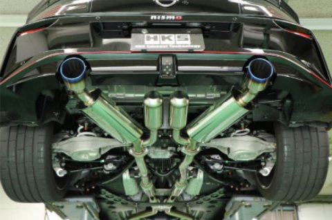 HKS Super Turbo Muffler Nissan Z Nismo RZ34