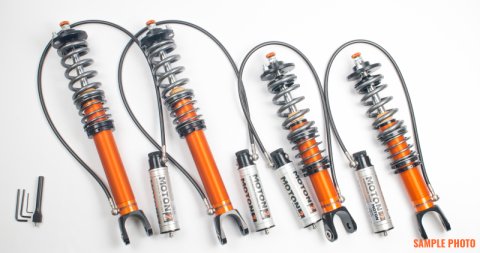 Moton 2-Way Clubsport Coilovers Porsche 993 Carrera 2/4 (Incl Springs + Rear Droplink)