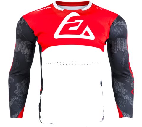 Answer LE Elite Camo Jersey Red/White/Black Youth - Medium