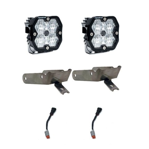 Baja Designs 99-10 Ford Super Duty Squadron 2.0 Sport Fog Pocket Kit