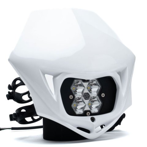 Baja Designs Squadron 2.0 Sport (Spot) - Clear w/MC Race LED Light - White
