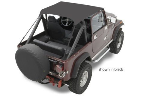 Bestop 76-86 Jeep Cj7 / 81-85 Scdodge Rambler Cj8 / 87-91 Wrangler YJ Traditional Bikini (Tan)