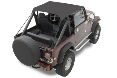 Bestop 55-75 Jeep Cj5 / 51-62 M38A1 Traditional Bikini (Black Crush)
