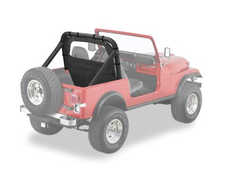 Bestop Jeep 80-83 Cj5 / 80-86 Cj7 / 87-95 Wrangler YJ Windjammer (Black Denim)