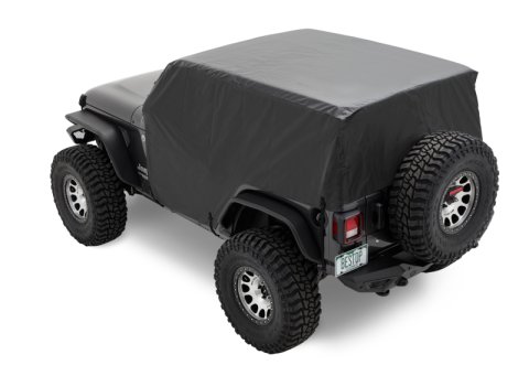 Bestop 07-18 Jeep Wrangler JK / 18-26 JL 2-Door All Weather Trail Cover (Black)