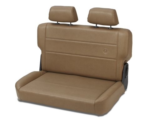 Bestop N-Tumble Seat - 55-83 Jeep Cj5 Rear Trailmax Fold (All Vinyl Spice)