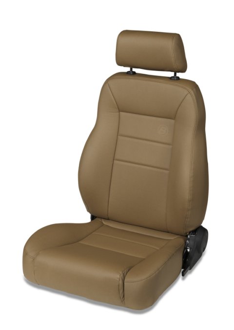 Bestop 76-86 Jeep Cj7 Front Passenger Side Trailmax II Pro Seat (All Vinyl Spice)