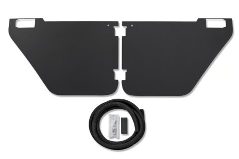 Bestop 20-26 Jeep Gladiator / 18-26 Wrangler JL 4-Door Element Panels (Rear Doors Black)