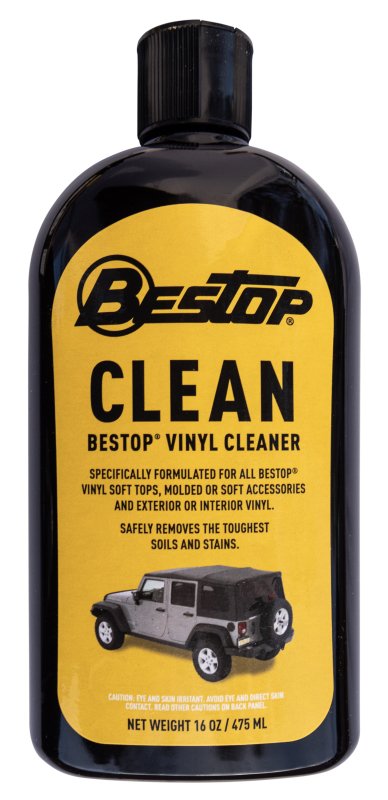 Bestop One 16-Oz. Bottle Do Not Use On Vinyl Windows Bestop Cleaner (Boxed)