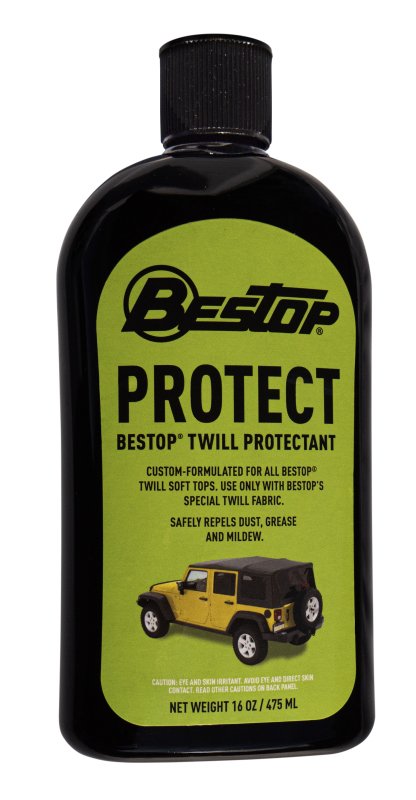 Bestop One 16-Oz. Bottle Bestop Protectant For Twill Fabric (Boxed)