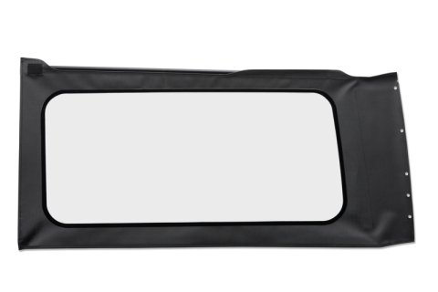 Bestop 18-26 Jeep Wrangler JL Oe JL Replacement Windows (Quarter Left Hand 2-Door Black Vinyl Clear)