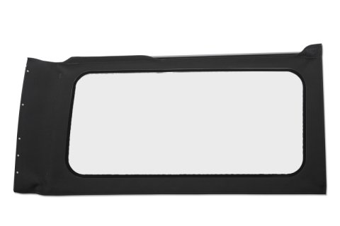 Bestop 18-26 Jeep Wrangler JL Oe JL Replacement Windows (Quarter Right Hand 2-Door Blk Twill Clear)