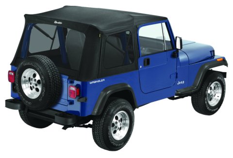 Bestop 97-06 Jeep Wrangler TJ Exc. Unlimited Supertop Classic (Black Diamond Tinted Windows)