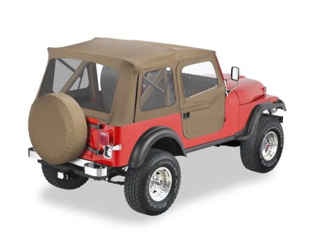 Bestop 76-83 Jeep Cj5 Supertop Classic (Tan Clear Windows)