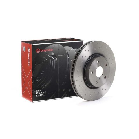 Brembo 2015 Subaru Legacy/15-19 Outback/15-20 WRX XTRA Drilled Front Rotor