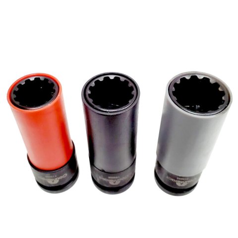 Counteract Socket Pro 6 Way Socket Set 17mm, 19mm, 21mm