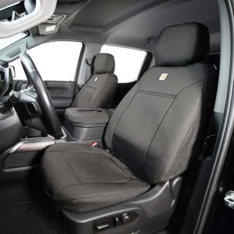 Covercraft 15-20 Ford F-150 Carhartt Super Dux PrecisionFit Custom 1st Row Seat Covers - Gravel