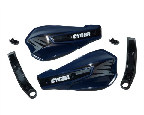 Cycra Vortex Replacement Hand Shields w/Abrasion Guards - Husky Blue