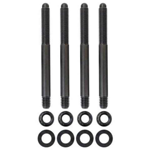 Moroso 5/16in-24 x 3.5in Long 12-Point Nuts Carburetor Stud Kit