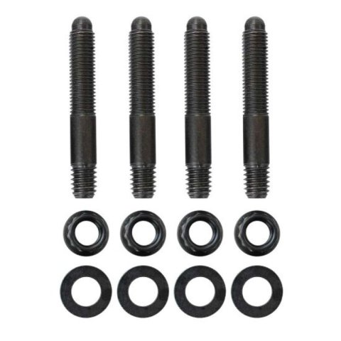 Moroso 5/16in-24 x 2.0in Long 12-Point Nuts Carburetor Stud Kit