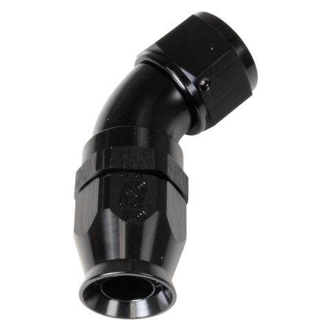 Russell Black 45 -12 Pro Ptfe Hose End