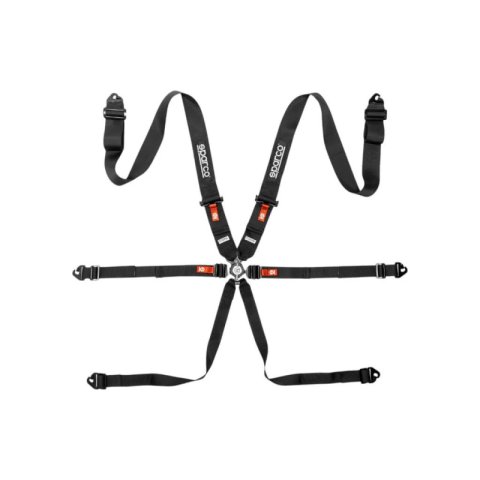 Sparco BELT COMP H3 PD 6PT STEEL Black