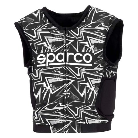 Sparco Vest SJ Pro K-3 XL - BLK/WHT