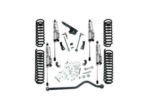 Superlift 07-18 Jeep Wrangler JK Unlimited 4in Standard Lift Kit w/ Fox 2.0 RESI Shocks