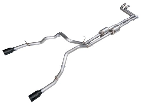 AWE Tuning 2025+ RAM 1500 3.0TT Rebel 0FG Cat-Back Exhaust w/ Diamond Black Tips