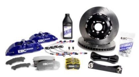 EBC Racing Volkswagen Transporter Blue Apollo-6 Calipers 355mm Rotors Front Big Brake Kit