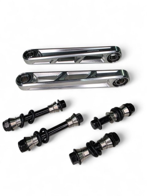 Elektric Offroad 2024+ Can Am Maverick R Front Sway Bar Links Anodized Clear