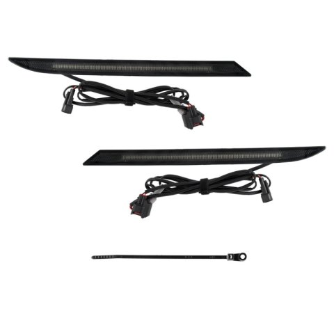 Form Lighting 2024+ Mustang LED Rear Reflector Smoked (Pair)