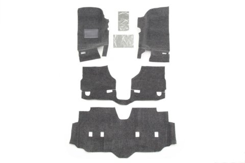 Husky Liners 07-17 Jeep Wrangler JKU 4dr (Incl. Heat Shields) Guardian Comfort Jeep Liner