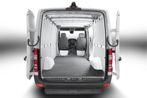 Husky Liners 06-26 Dodge/MB Sprinter 2500/3500 (170in WB) Guardian Impact Cargo Van Mat - Maxi