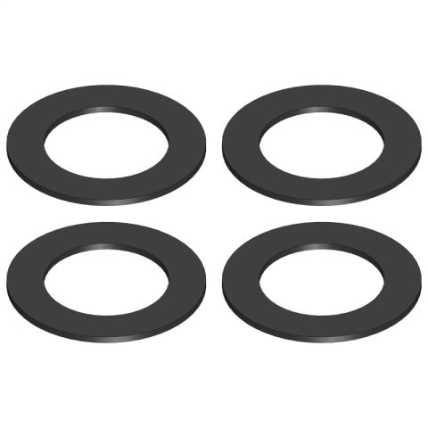 RockJock Antirock Sway Bar Bushing Shim Pack of 4 (28 Spline Bar)